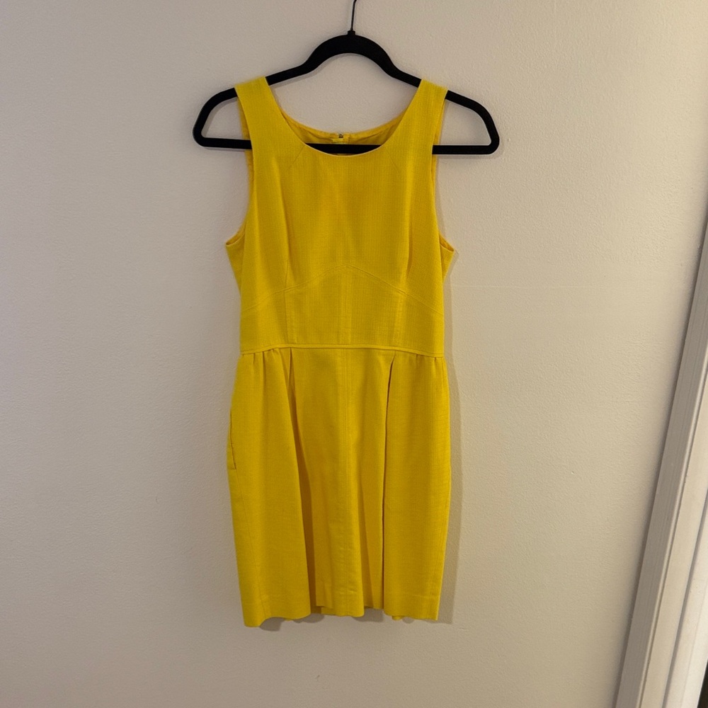 Yellow Tailored Dress